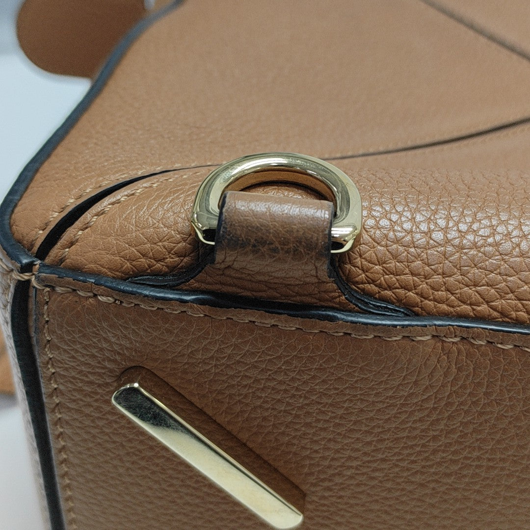 Puzzle Medium Calfskin Brown