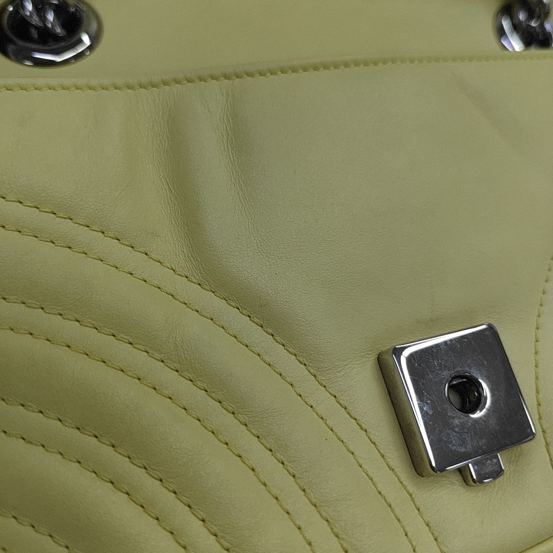 GG Marmont Small Quilted Calfskin Yellow