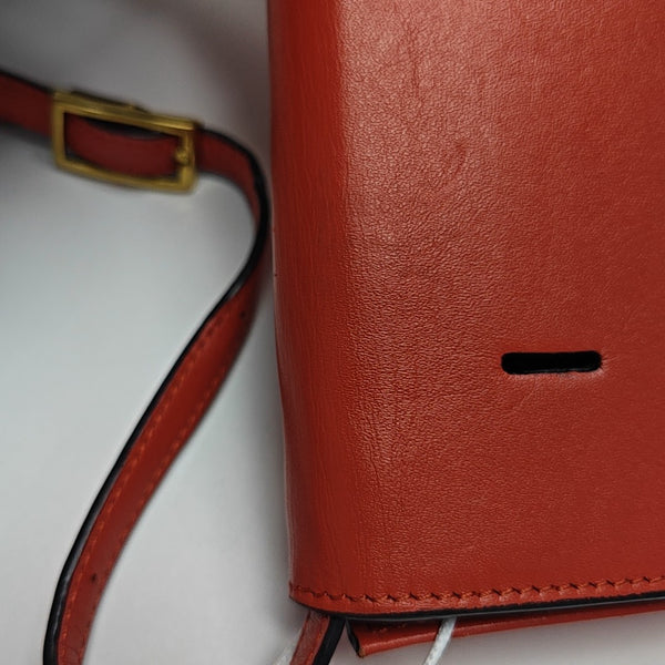 Heel Calfskin Red