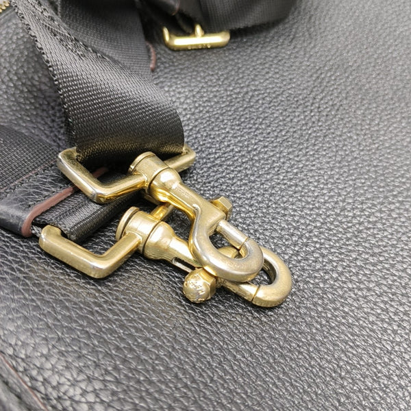 Calfskin Shoulder Bag Black