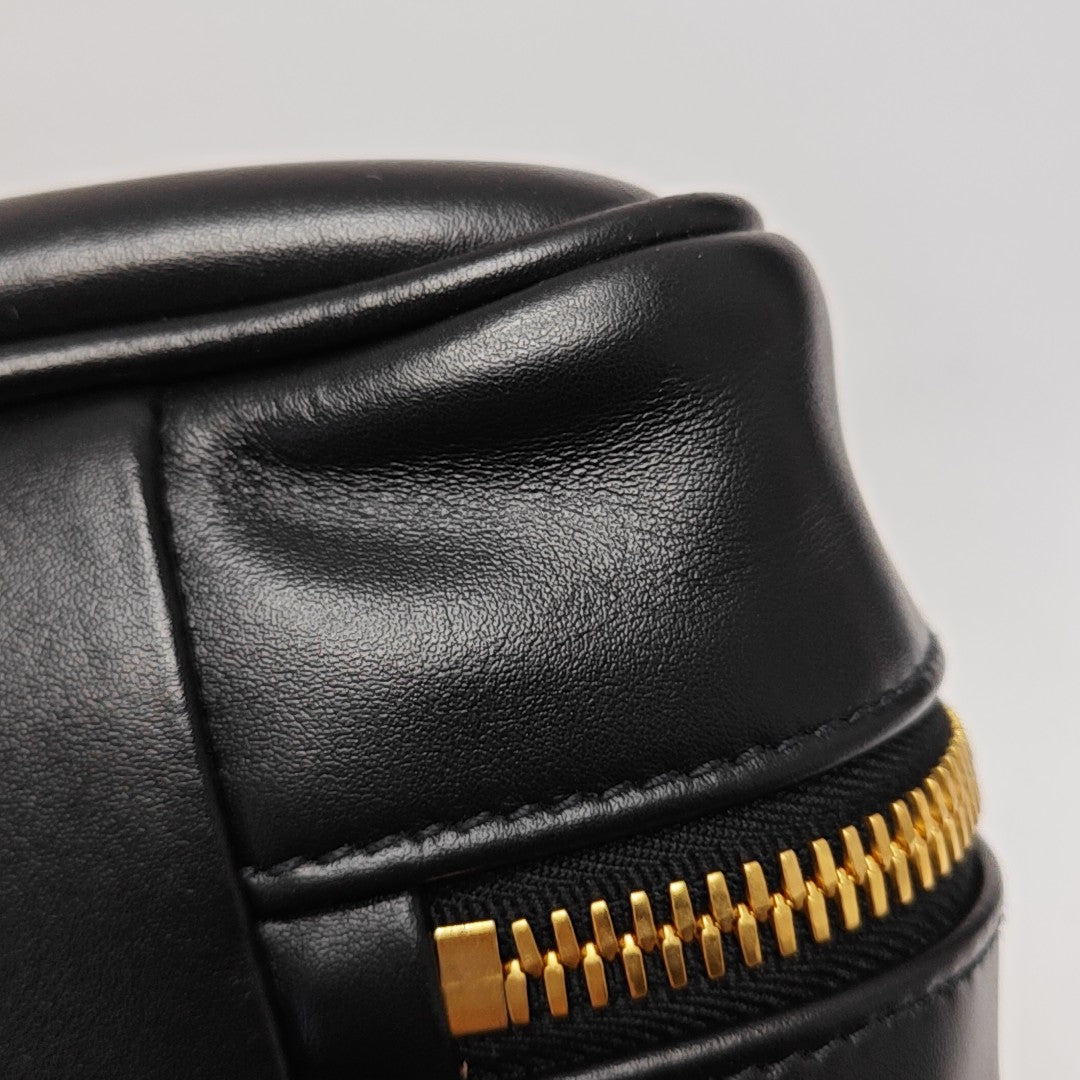 Beau Large Calfskin Black