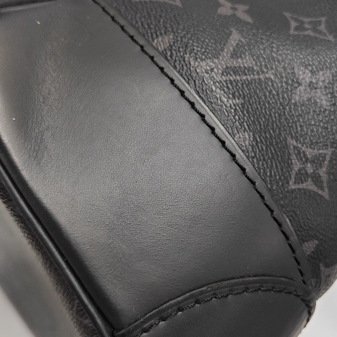 STEAMER Monogram Coated Canvas Black