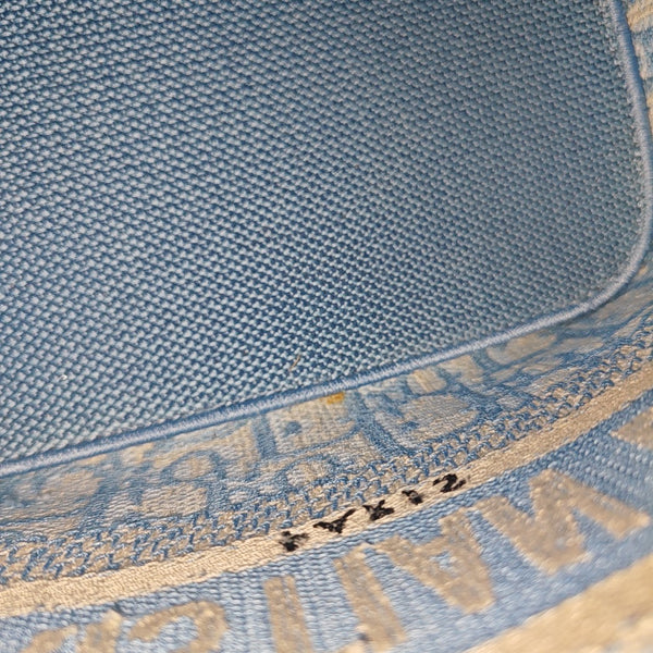 Travel Vanity Oblique Fabric Blue