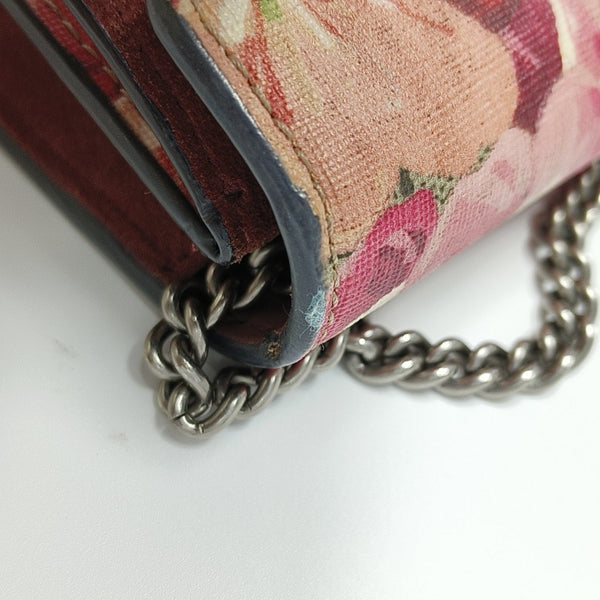 Dionysus Super Mini Monogram Coated Canvas Beige