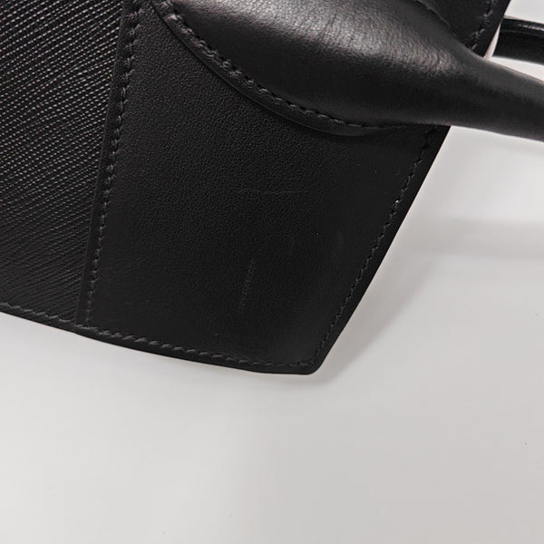 Esplanade Saffiano Calfskin Black