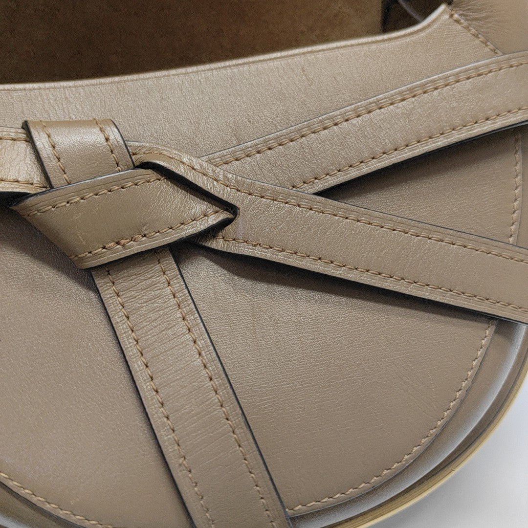 Gate Small Calfskin Brown