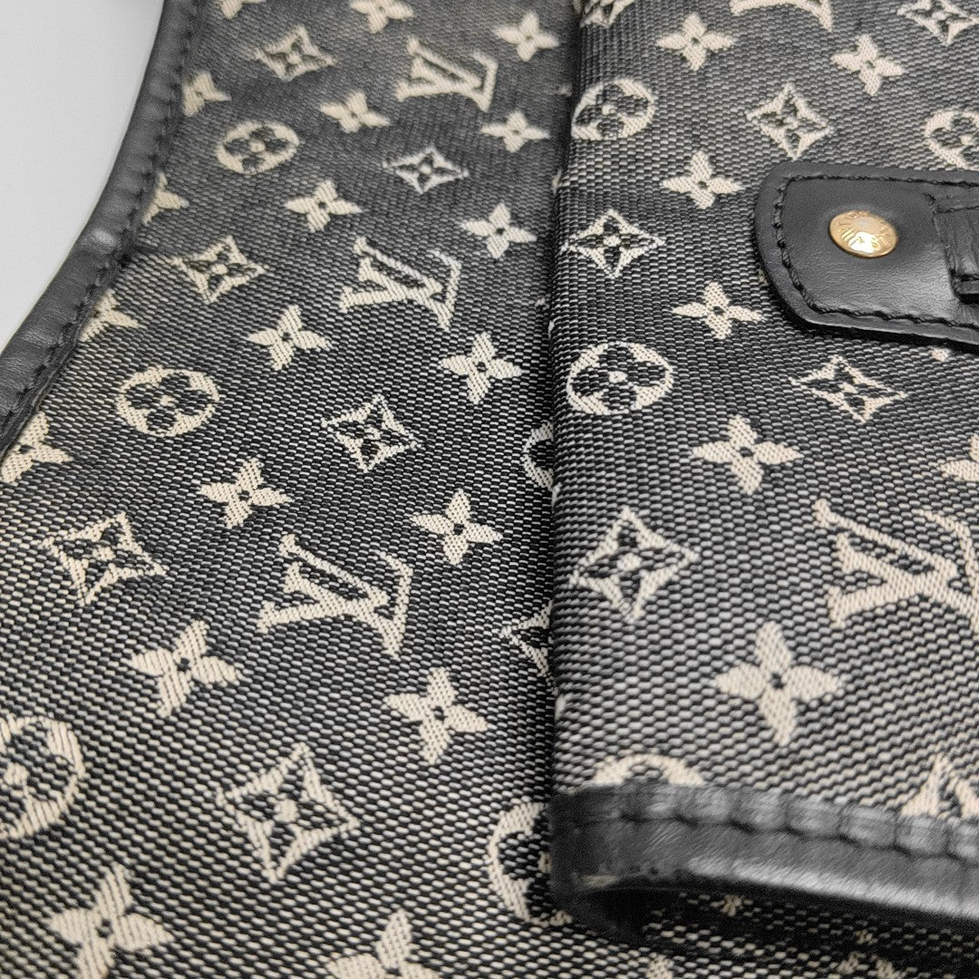 MARY KATE Monogram Canvas Gray