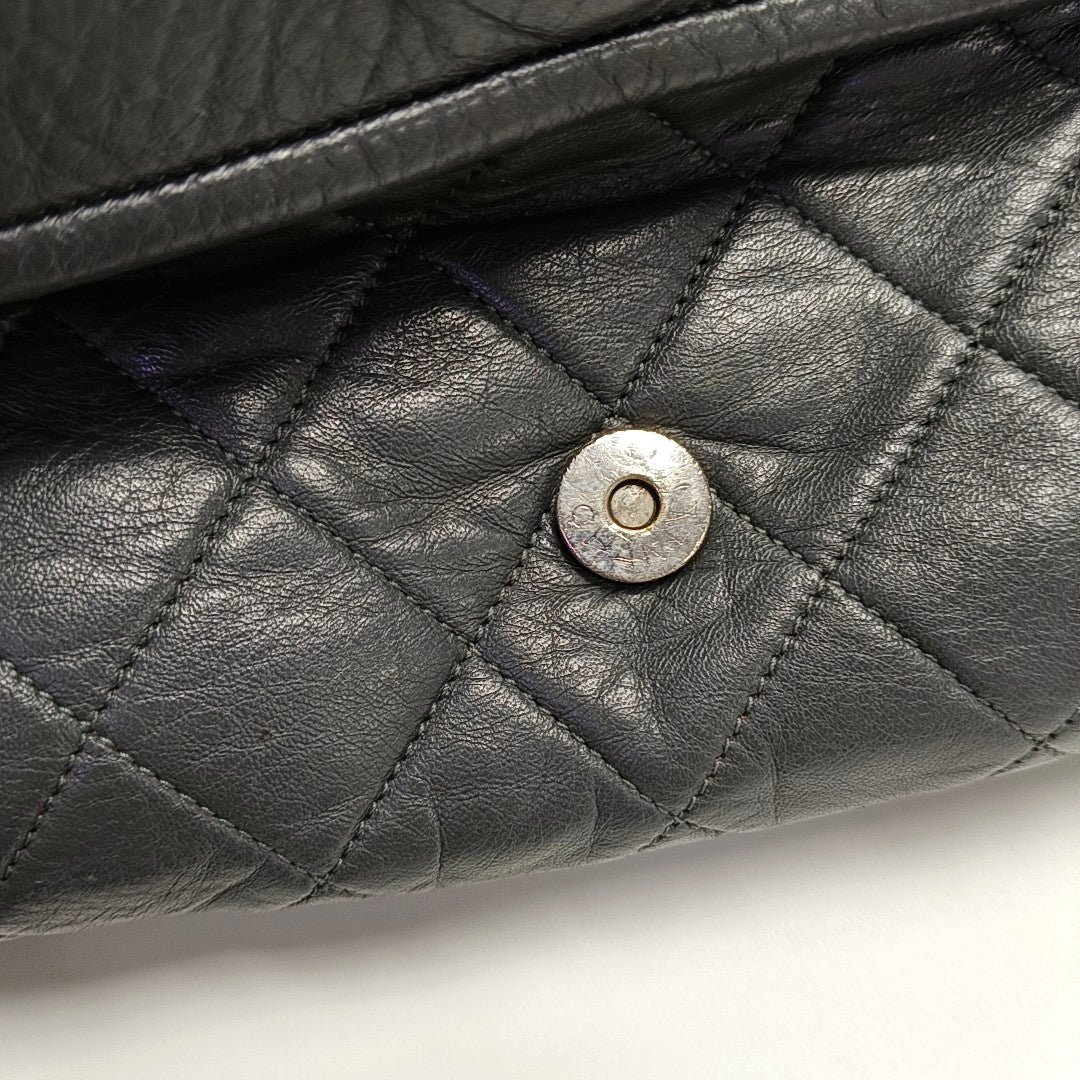 Quilted Lambskin Gray