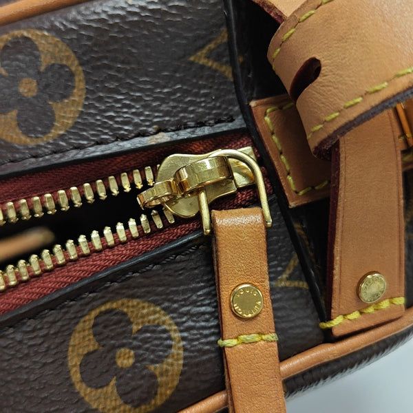 BOITE CHAPEAU MM Monogram Coated Canvas Brown