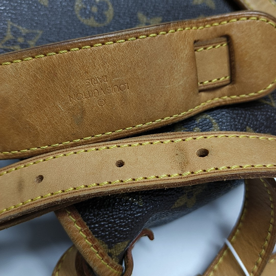 SAUMUR Monogram Coated Canvas Brown