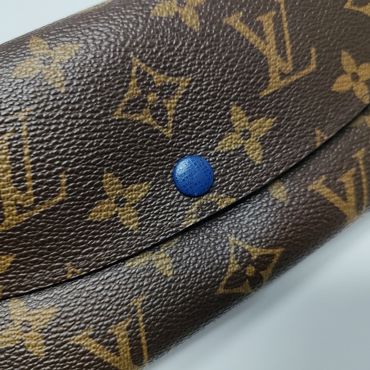 EMILIE Monogram Coated Canvas Brown Wallet