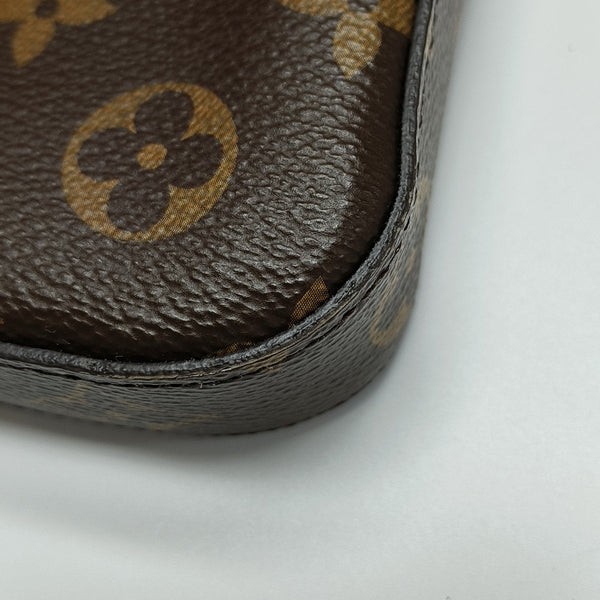 FÉLICIE Monogram Lona Revestida Marrón