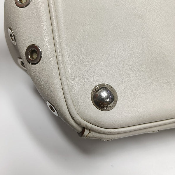 Calfskin Tote Bag White