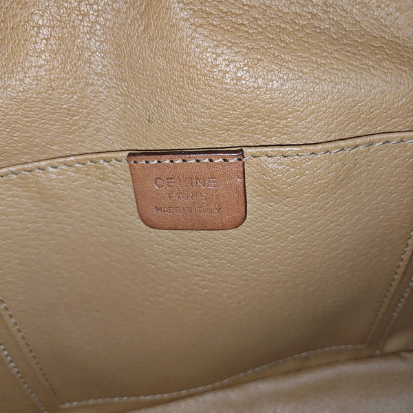 MACADAM TOP HANDLE COSMETIC BAGS Coated Canvas Brown