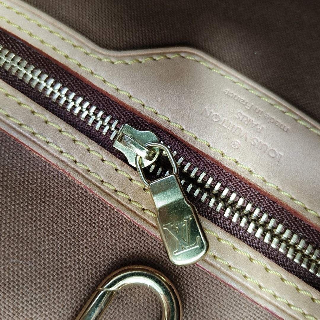 BATIGNOLLES MM Monogram Coated Canvas Brown