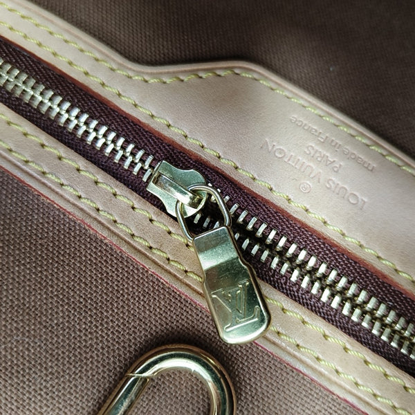 BATIGNOLLES MM Monogram Coated Canvas Brown