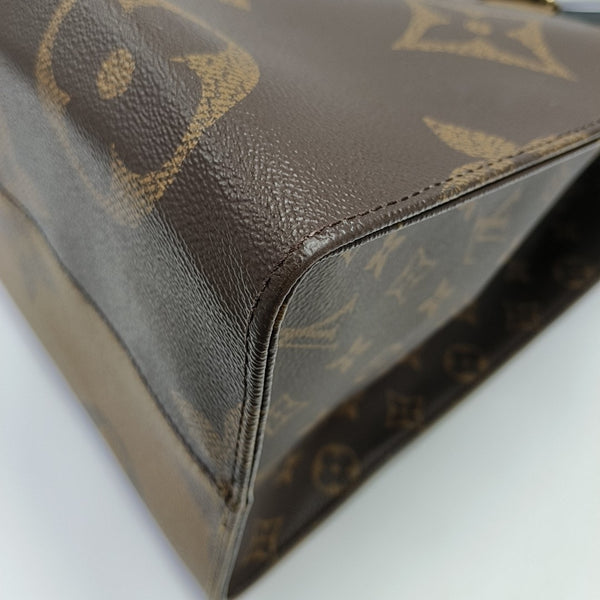 ONTHEGO GM Monogram Coated Canvas Brown