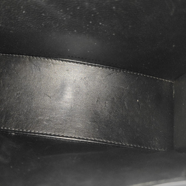 Hourglass Small Calfskin Black