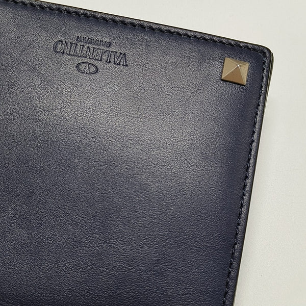 Calfskin Wallet Blue