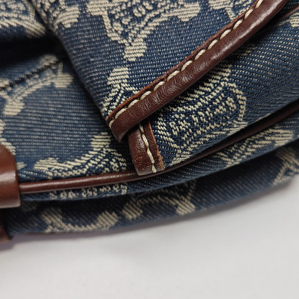 Canvas Shoulder Bag Blue