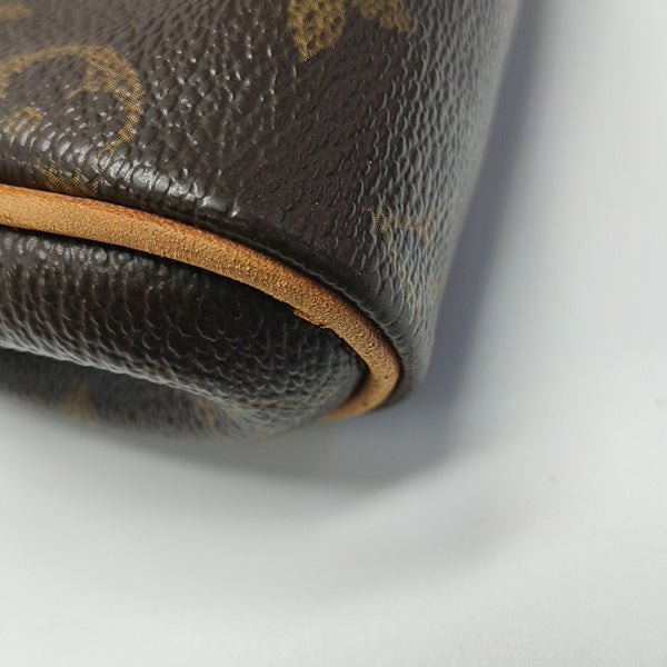EVA Monogram Coated Canvas Brown