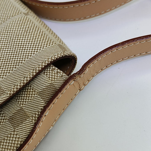 Canvas Shoulder Bag Beige