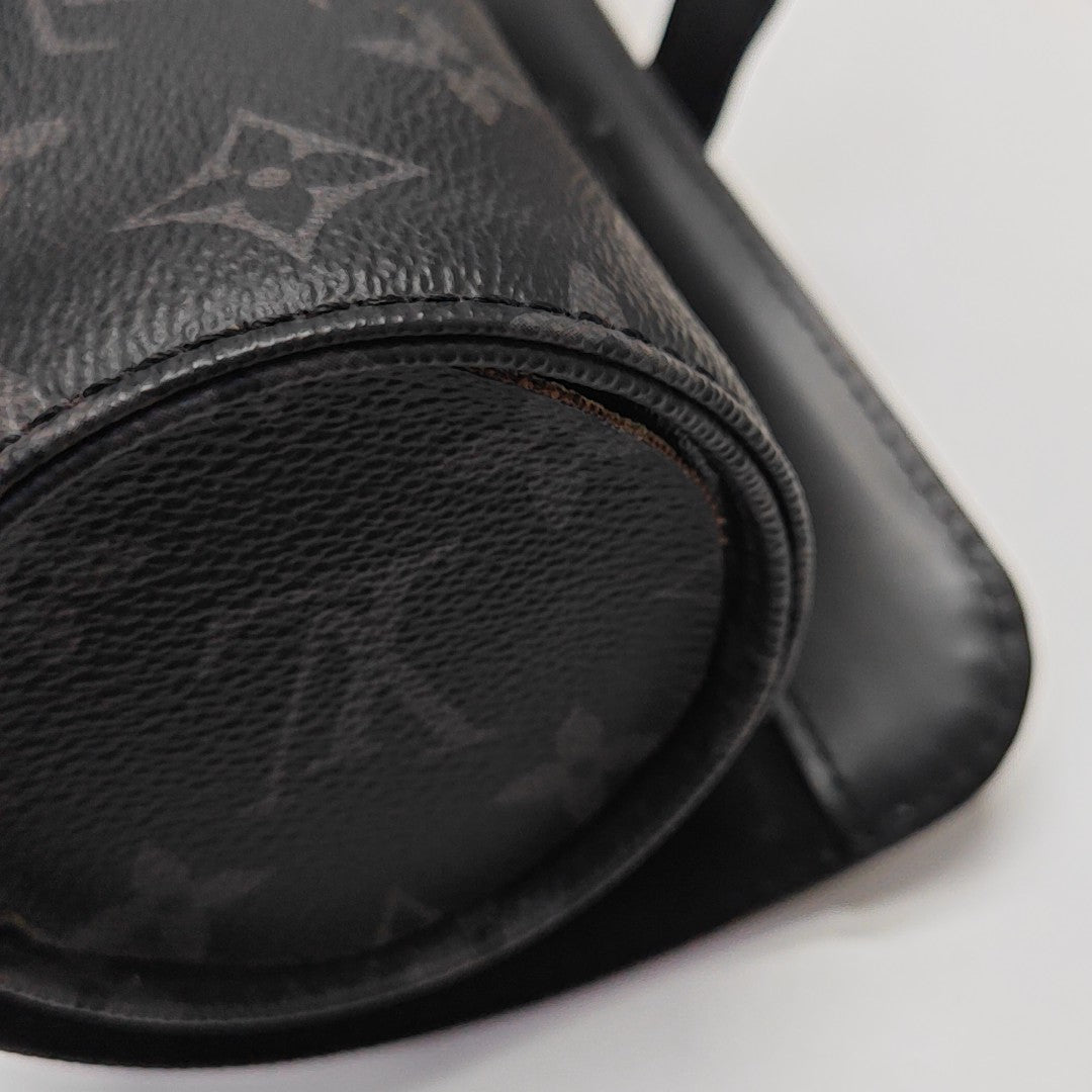 Damier Graphite Coated Canvas Clutch Gray