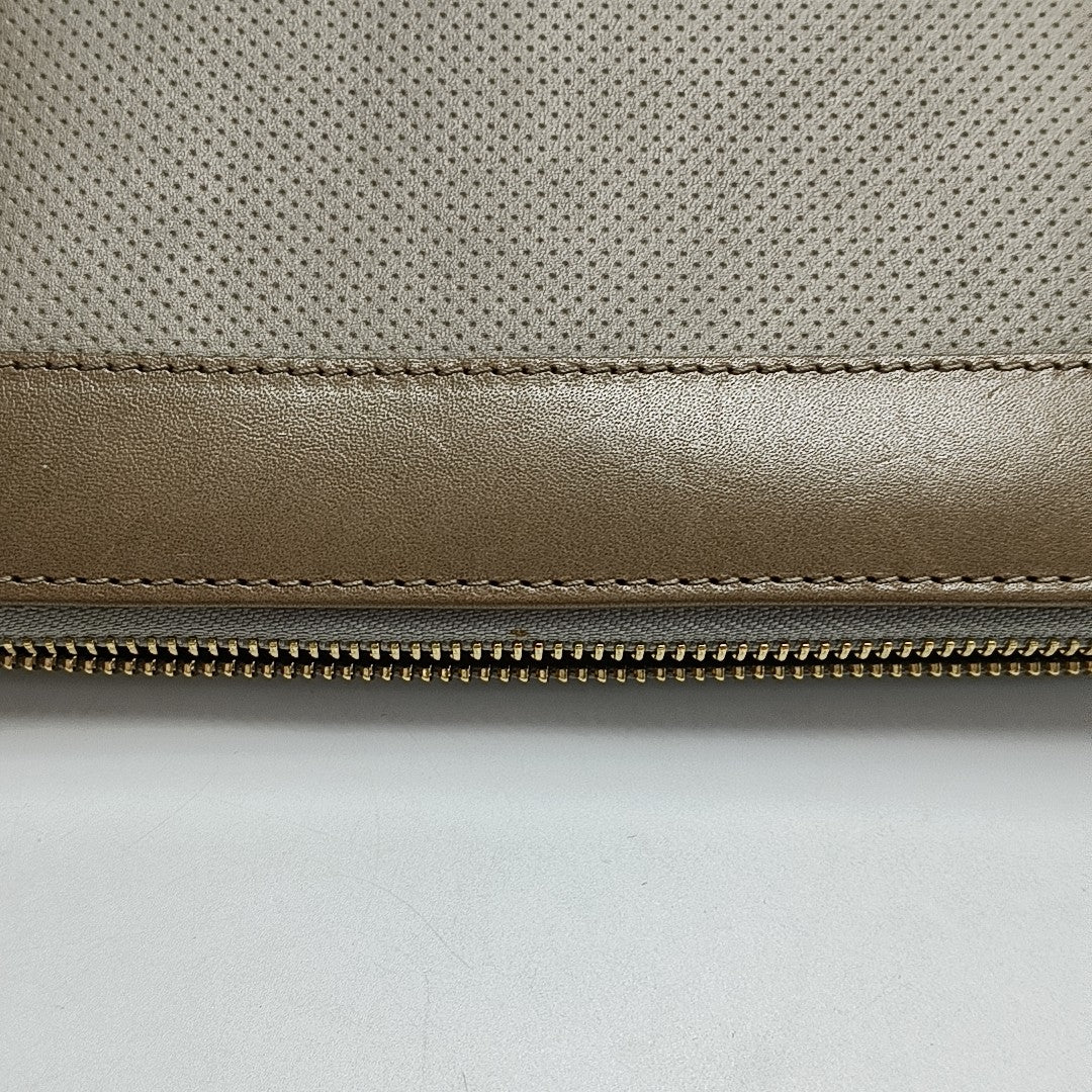 Calfskin Wallet Gray