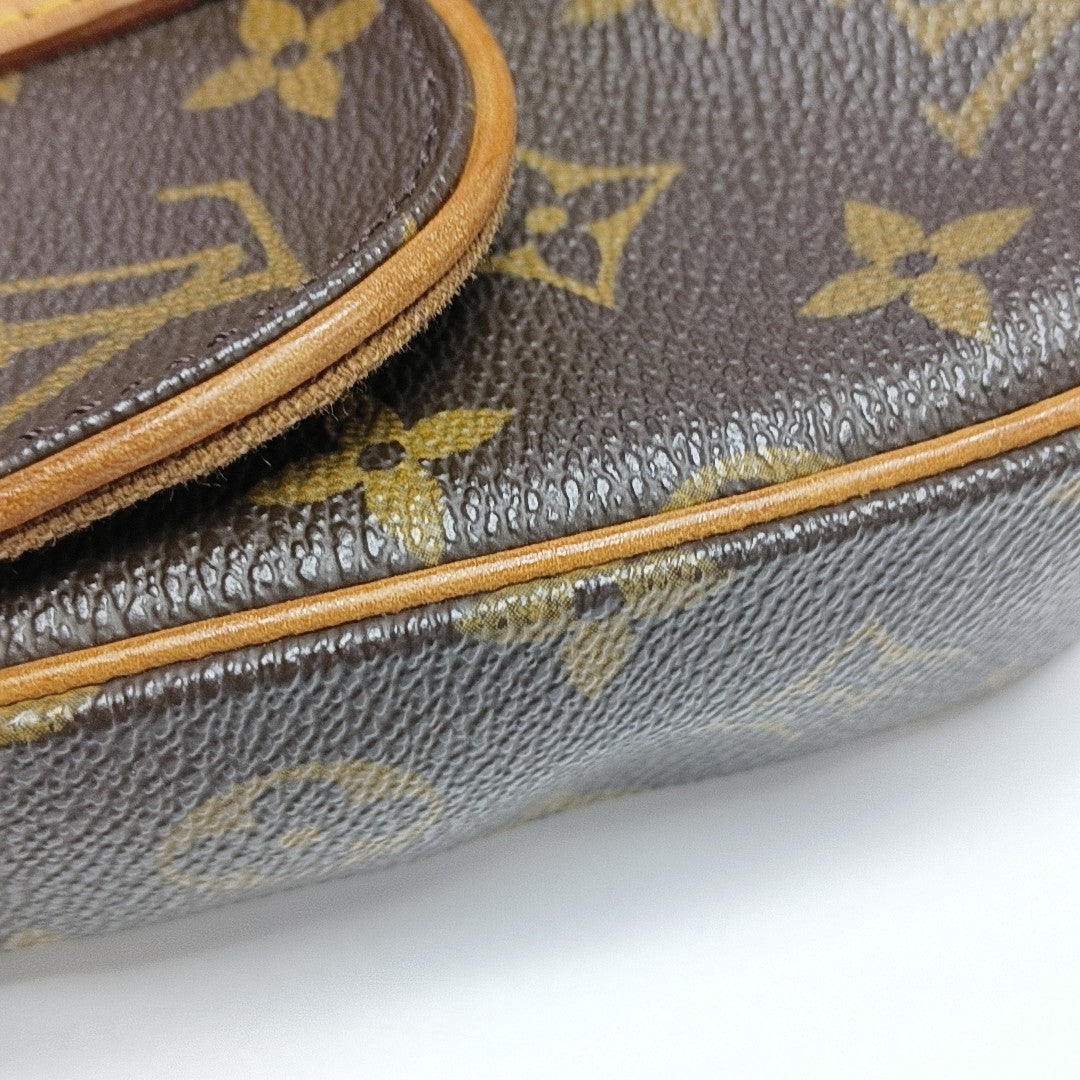 MARELLE SAC À DOS Monogram Coated Canvas Brown