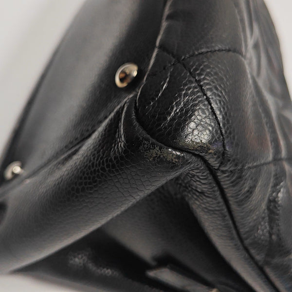 CC TIMELESS SOFT Quilted Grained Calfskin Black