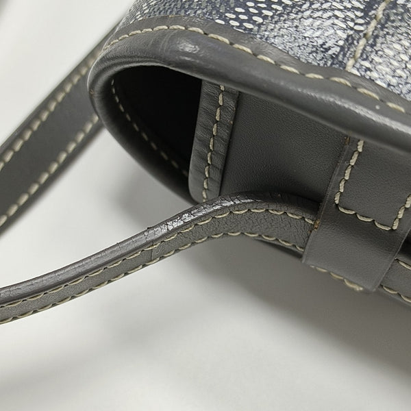 Belvedere Coated Canvas Gray