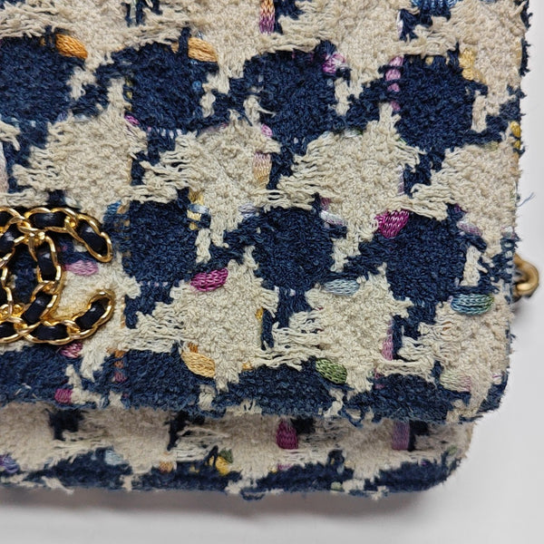 CHANEL 19 WOC Wool Beige