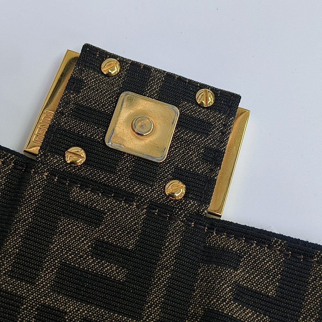 Baguette Mini Fabric Brown