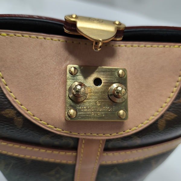 DUFFLE Monogram Coated Canvas Brown