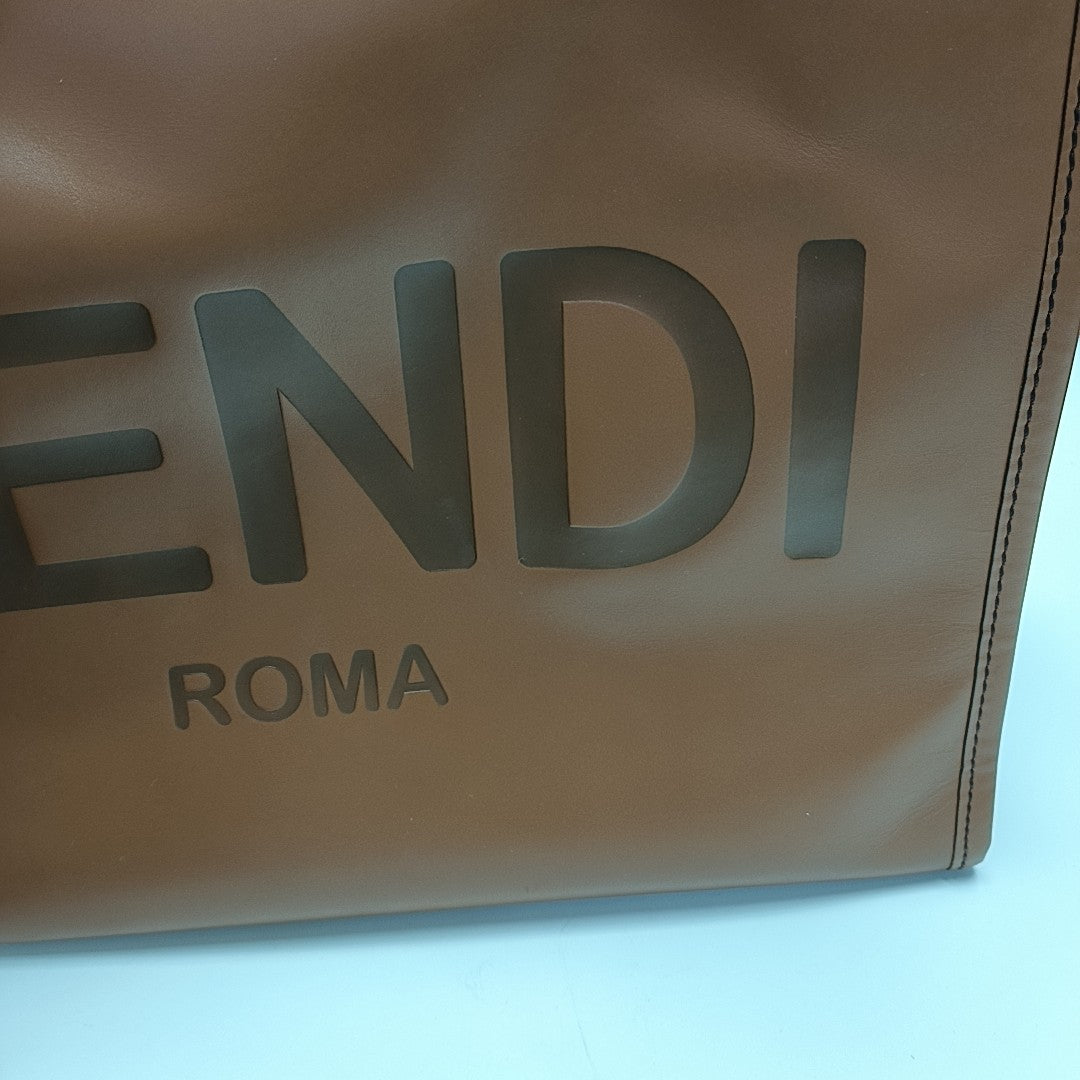 Sunshine Large Calfskin Brown