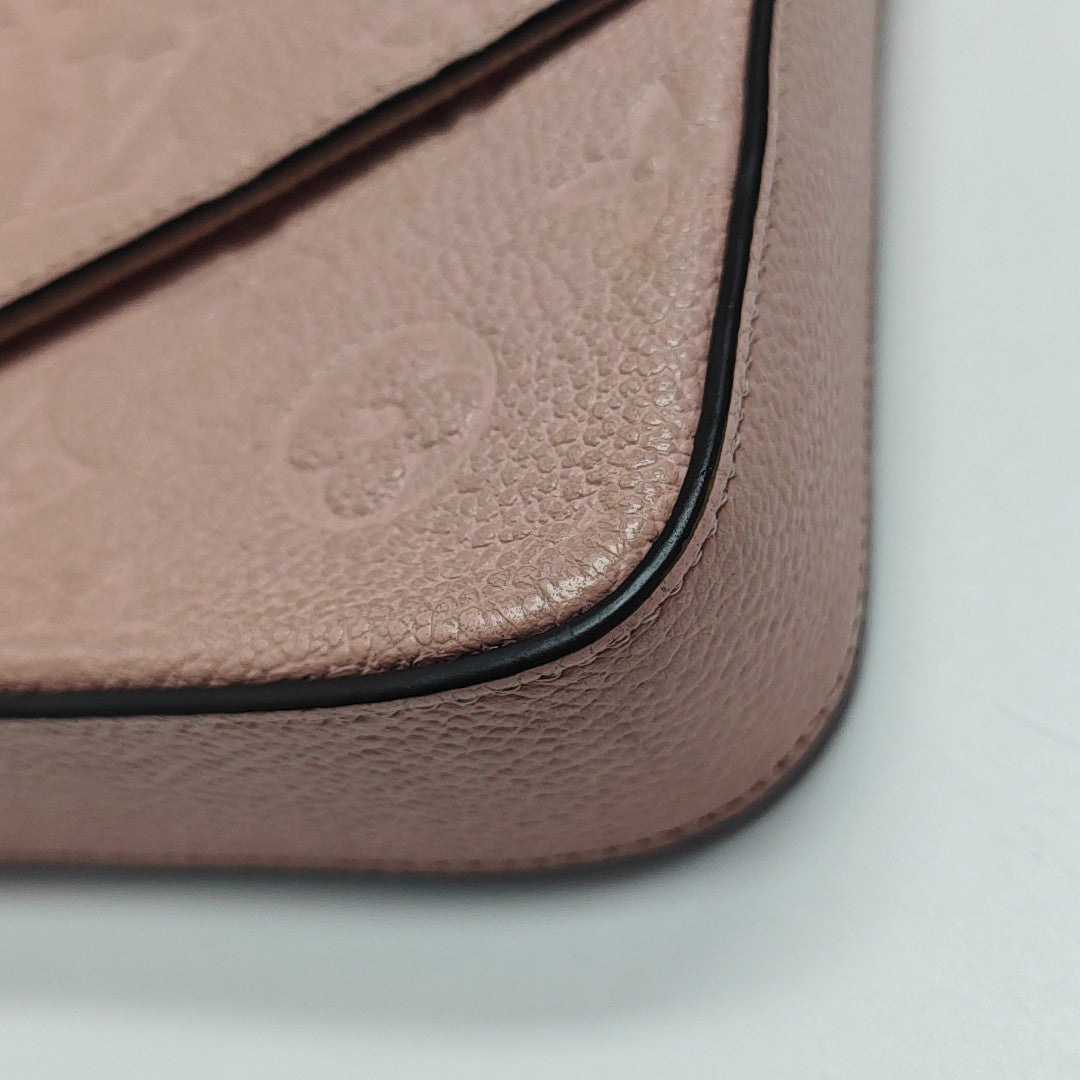 FÉLICIE Monogram Calfskin Pink