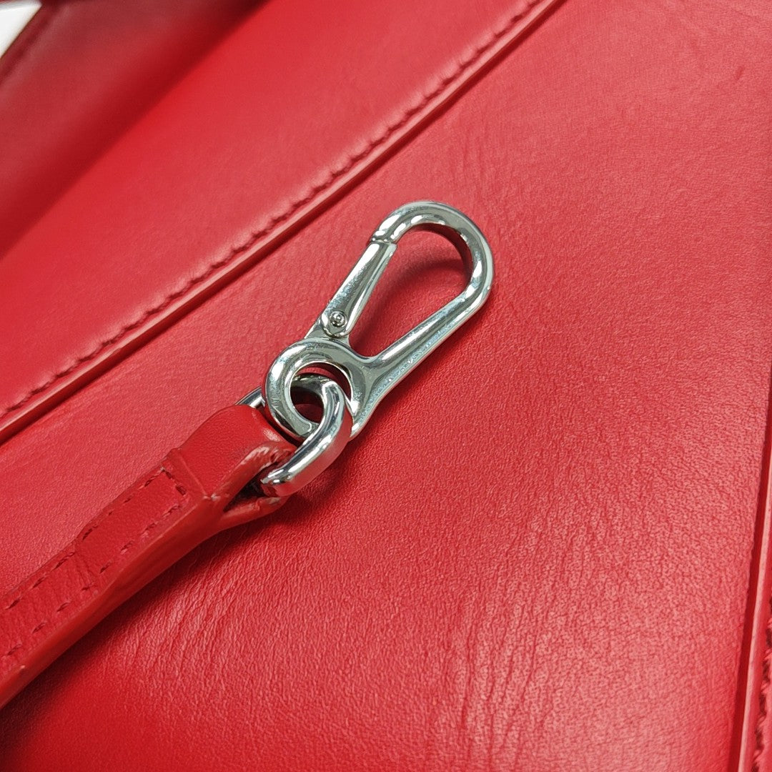 Puzzle Mini Calfskin Red