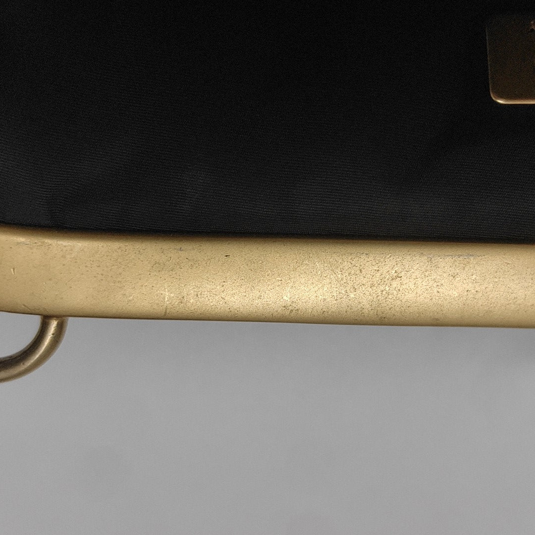 Quilted Calfskin Shoulder Bag Black