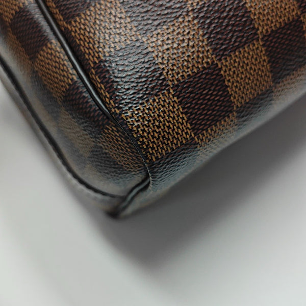 SPEEDY 25 Damier Ebene Coated Canvas Brown