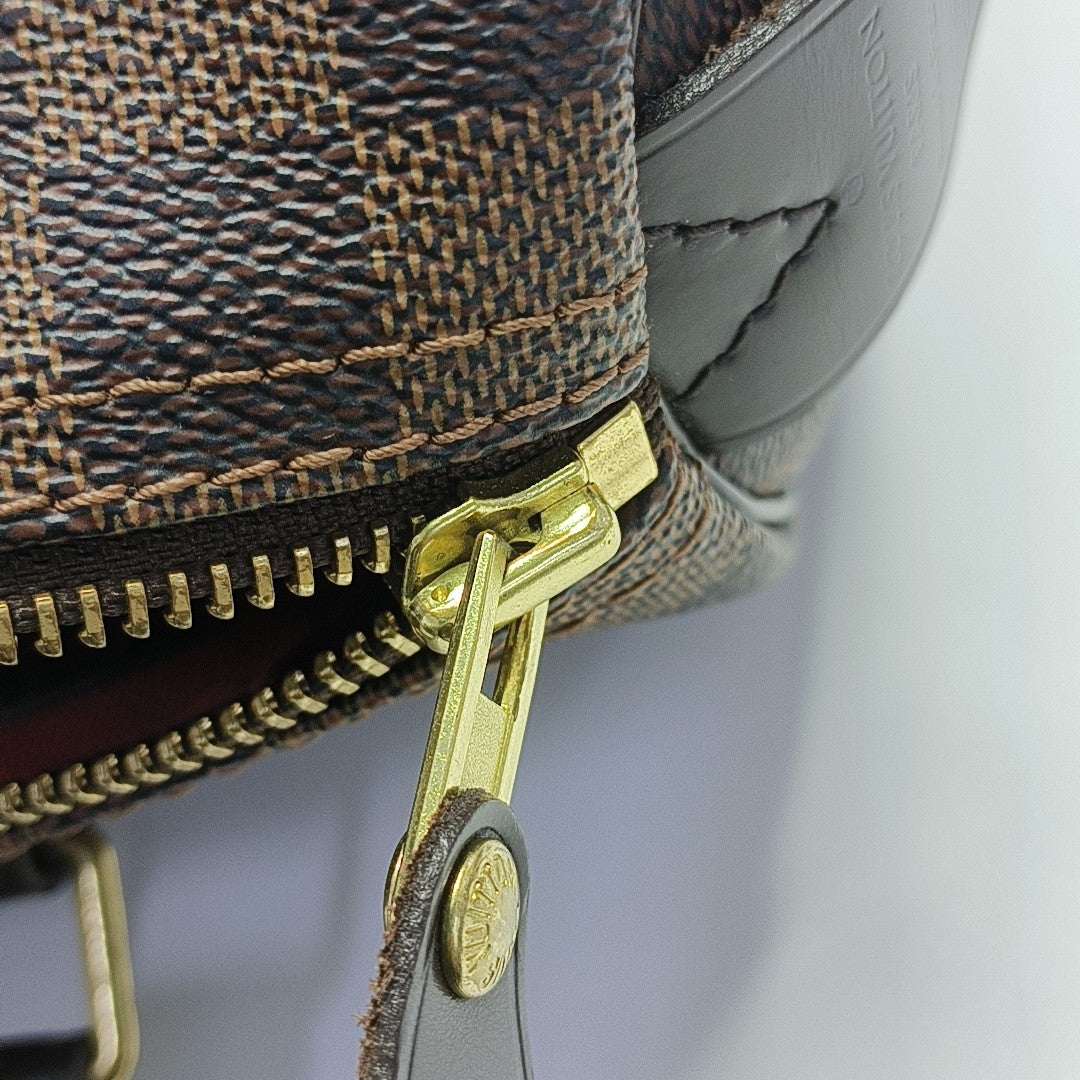 SPEEDY 25 Damier Ebene Coated Canvas Brown