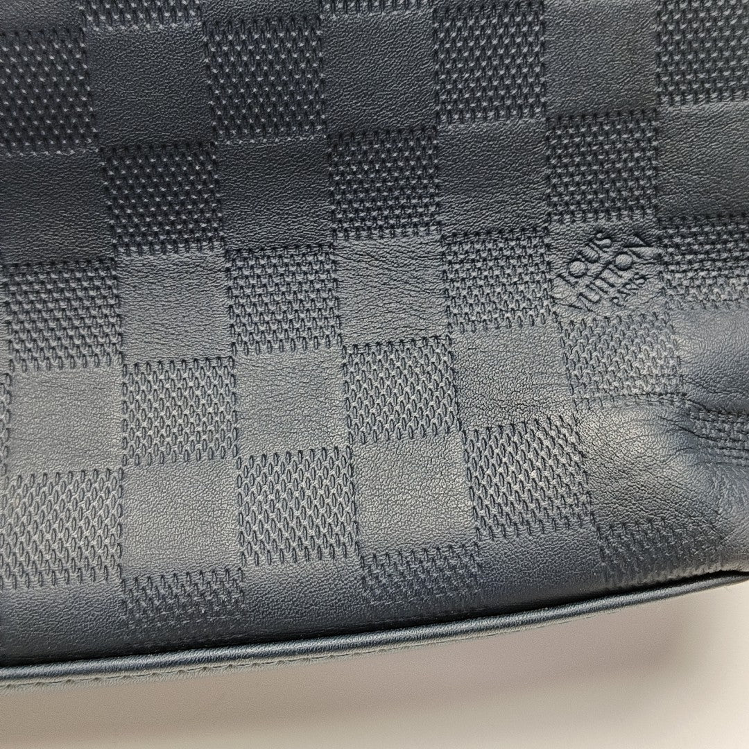 PORTE-DOCUMENTS Damier Calfskin Blue
