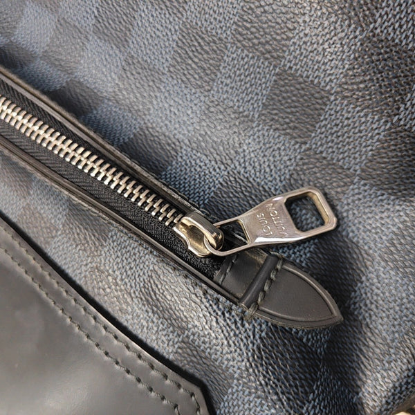 GREENWICH Damier Coated Canvas Blue
