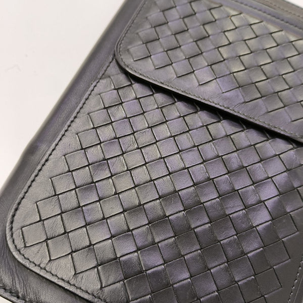 Calfskin Clutch Black