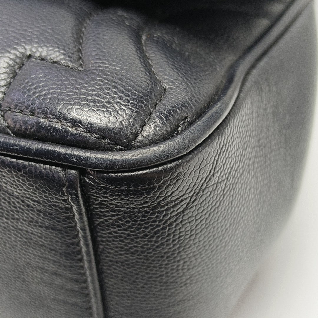 Gancini Small Calfskin Black