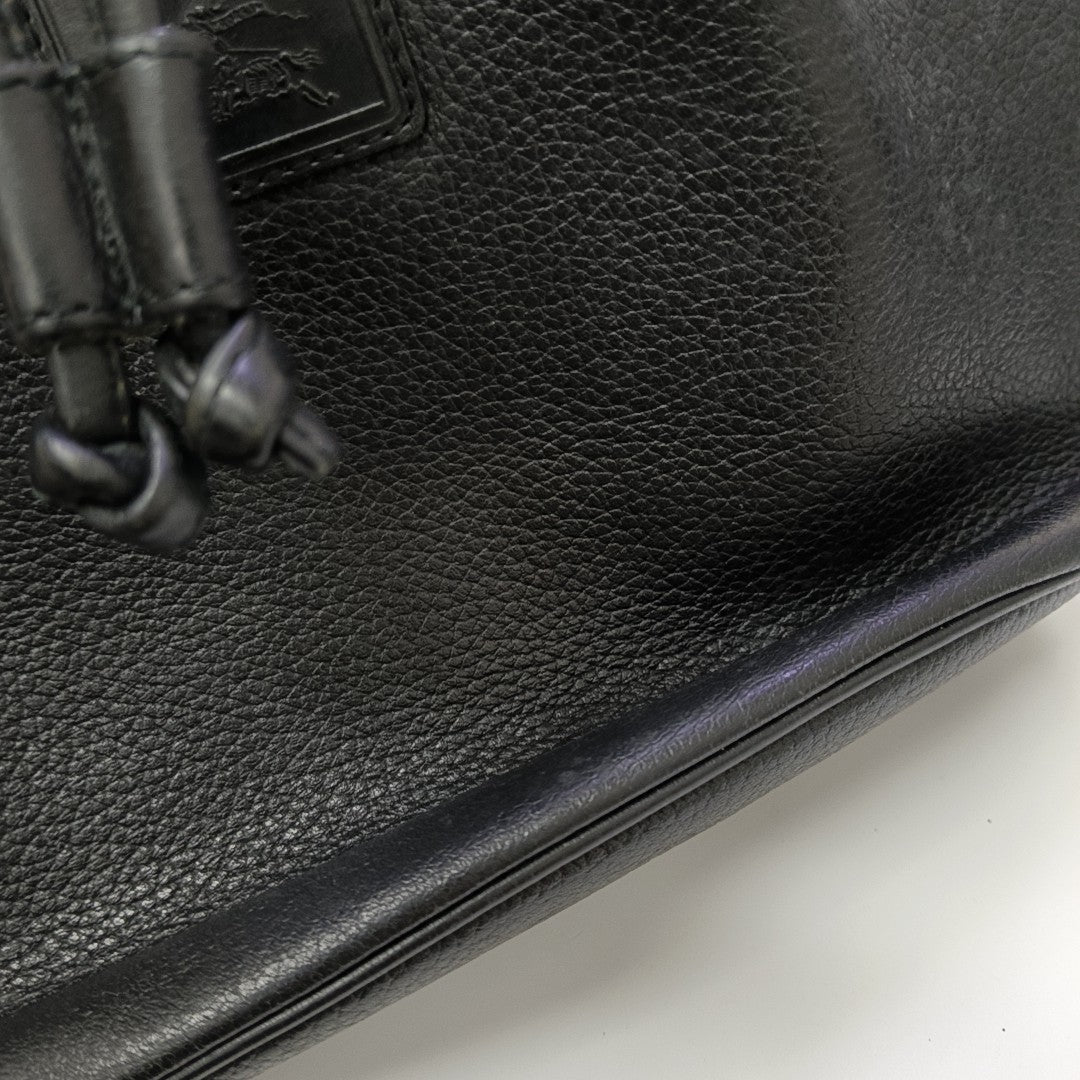 Calfskin Bucket Bag Black