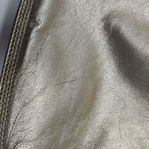 Lambskin Top Handle Bag Beige