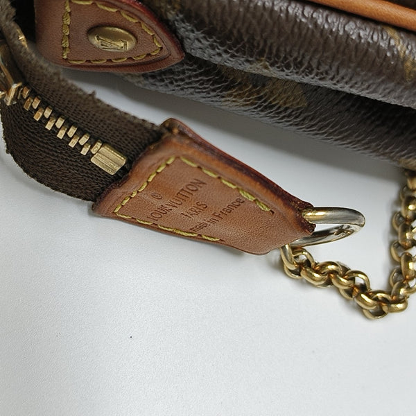EVA Monogram Coated Canvas Brown