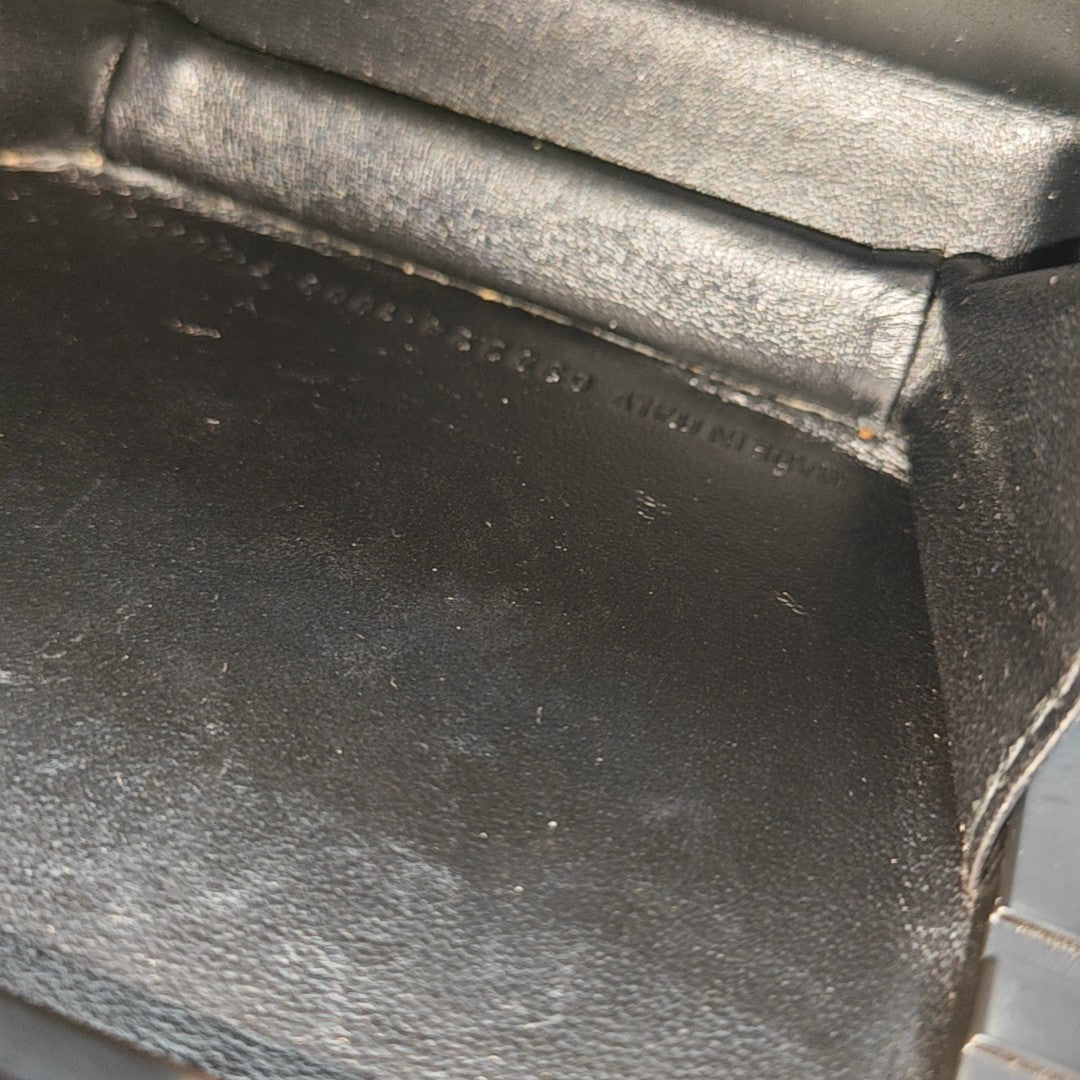 Special Material Shoulder Bag Black