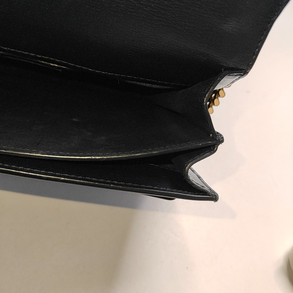 Authenticated pre-owned  SUNSET Medium Calfskin Blue - Crossbody Bag at Looply