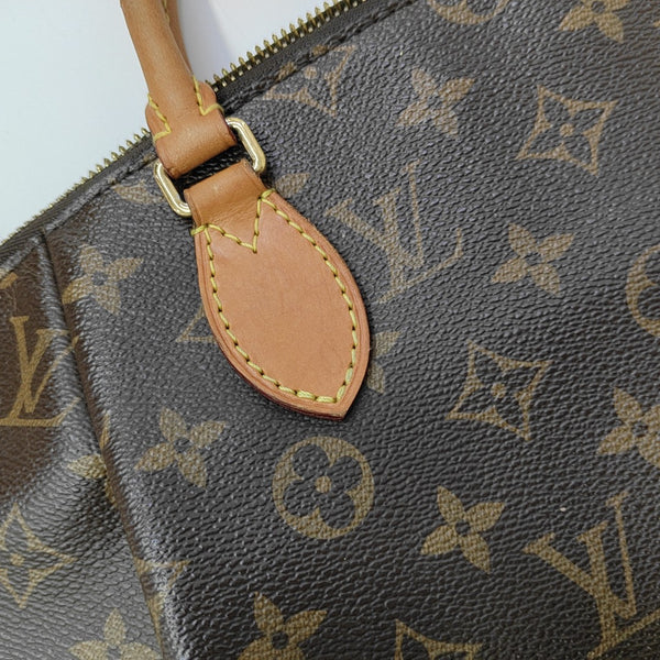 TURENNE PM Monogram Coated Canvas Brown